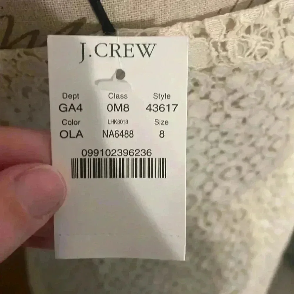 NWT J. Crews Dress